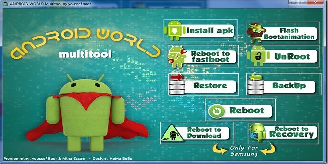 Android-World-Multitool